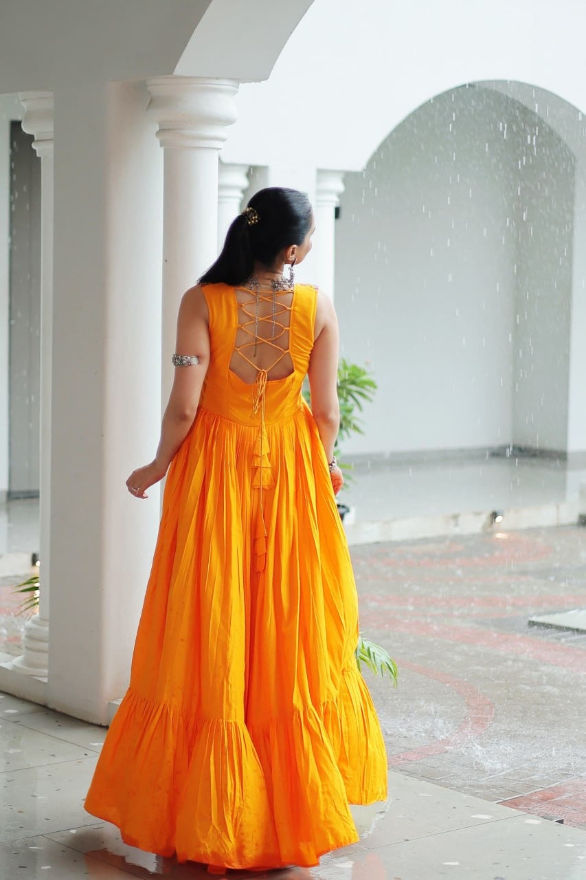 SHIVTRAA DESIGNER NAVRATRI LIGHTLY GOWN EASY WEAR COLLECTIONS – 2025 💃🏻