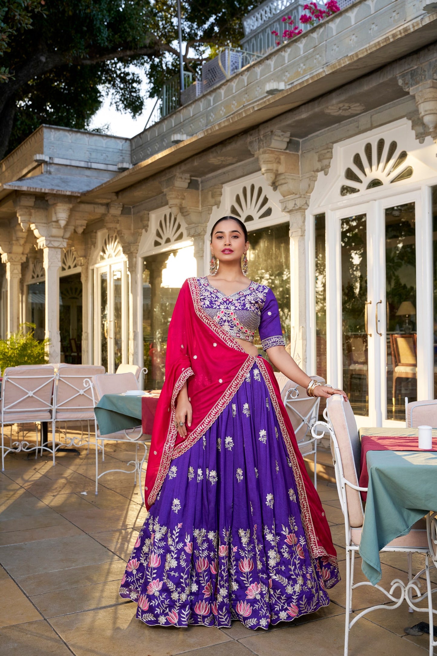 Shivtraa Lux presents a stunning lehenga that embodies timeless artistry and unparalleled elegance.