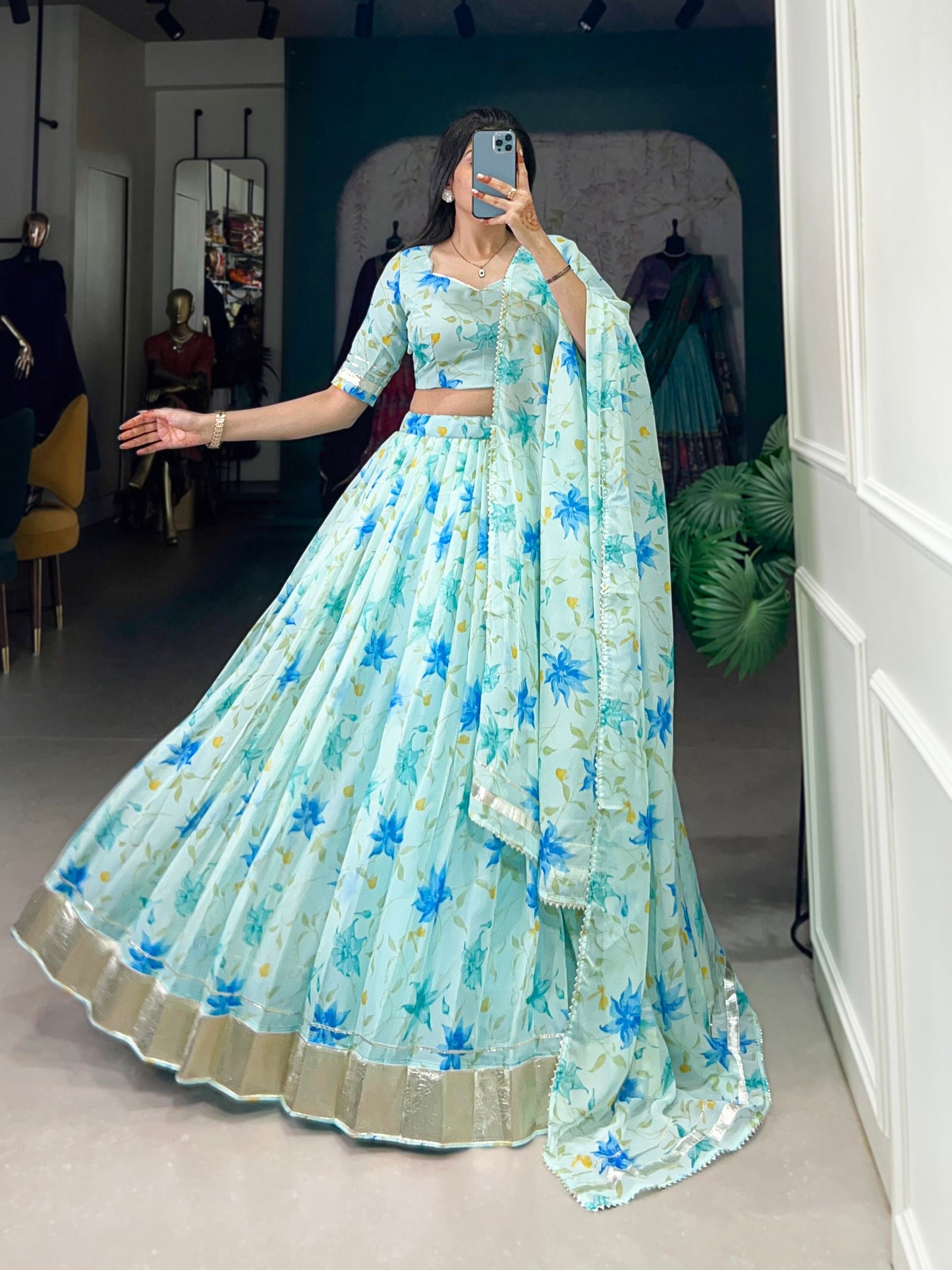 Shivtraa Lux - Unfold the beauty of silk and blooms Flower Designer Outfits