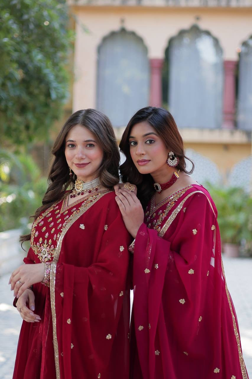 SHIVTRAA LUX GOWN-WITH-DUPATTA COLLECTIONS 2025 💃🏼