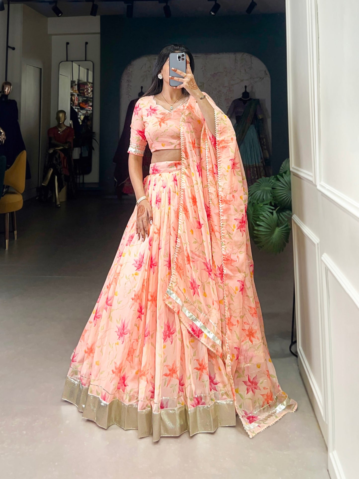 Shivtraa Lux - Unfold the beauty of silk and blooms Flower Designer Outfits