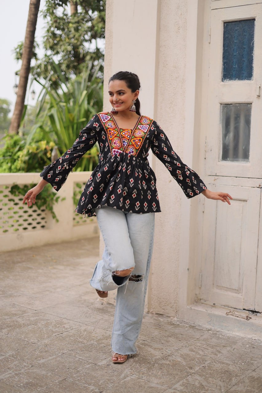 SHIVTRAA NAVRATRI DESIGNER DAILY WEAR TOP COLLECTION - 2025