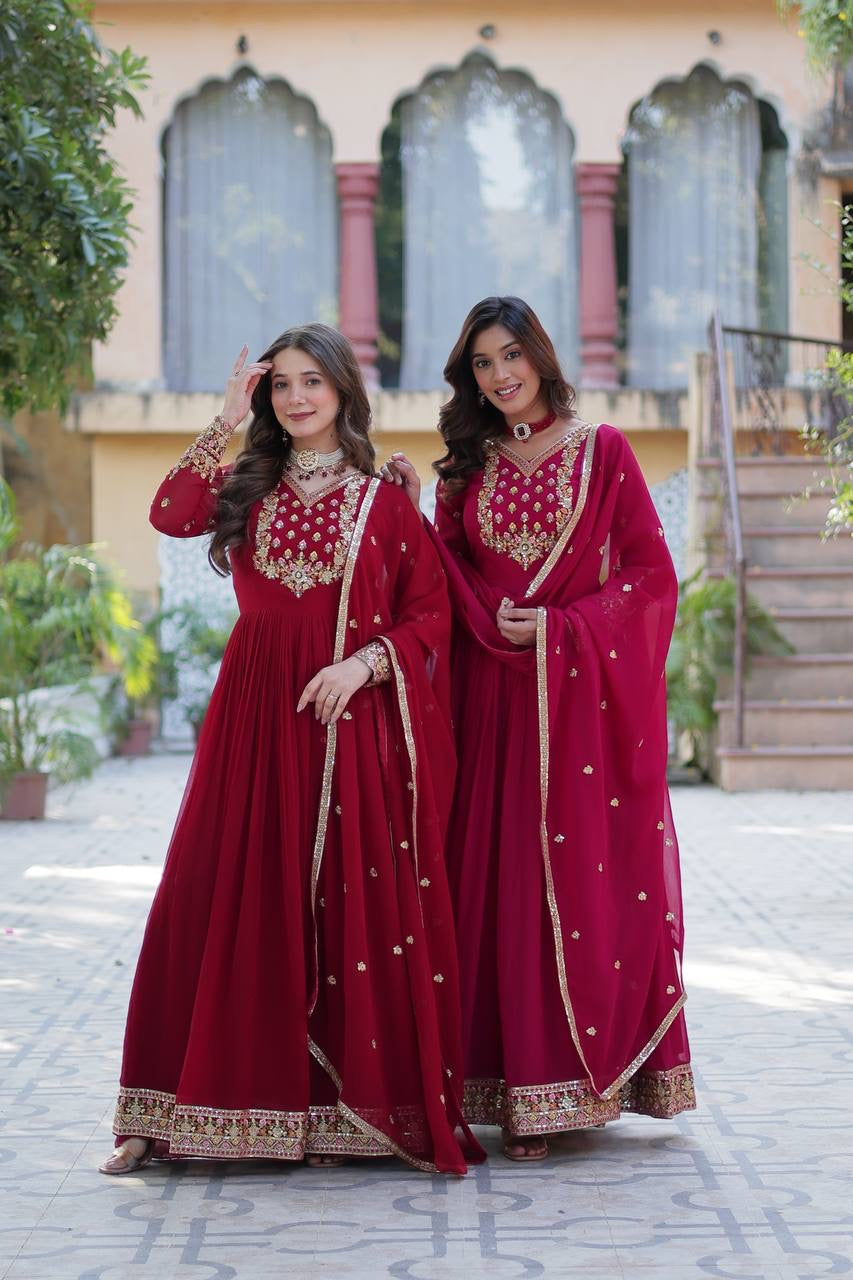 SHIVTRAA LUX GOWN-WITH-DUPATTA COLLECTIONS 2025 💃🏼