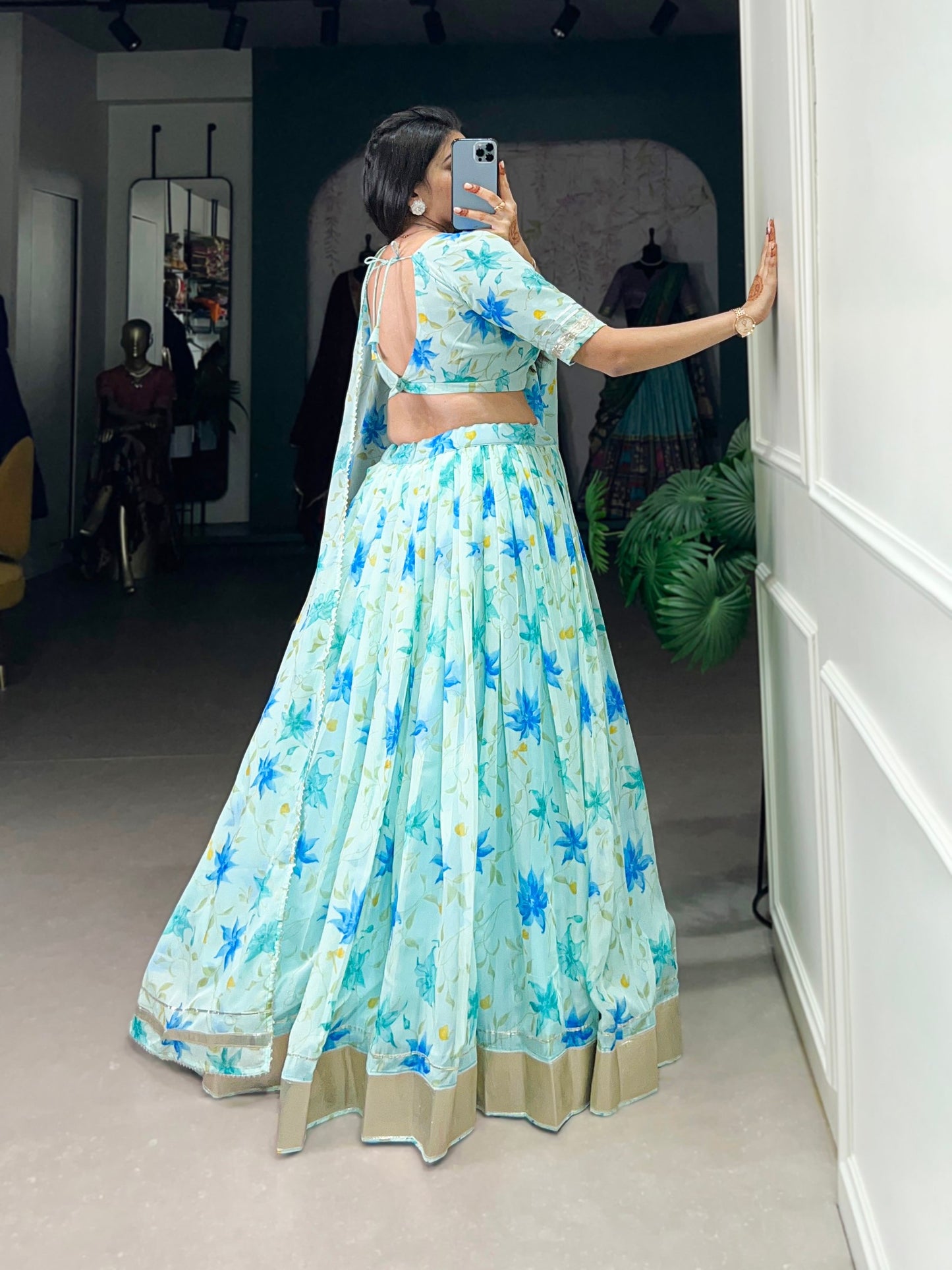 Shivtraa Lux - Unfold the beauty of silk and blooms Flower Designer Outfits