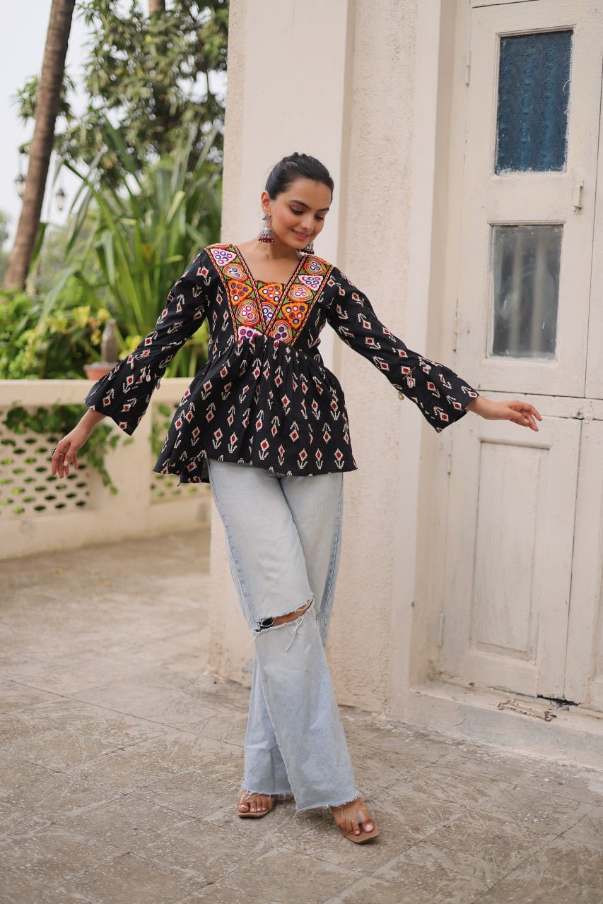 SHIVTRAA NAVRATRI DESIGNER DAILY WEAR TOP COLLECTION - 2025
