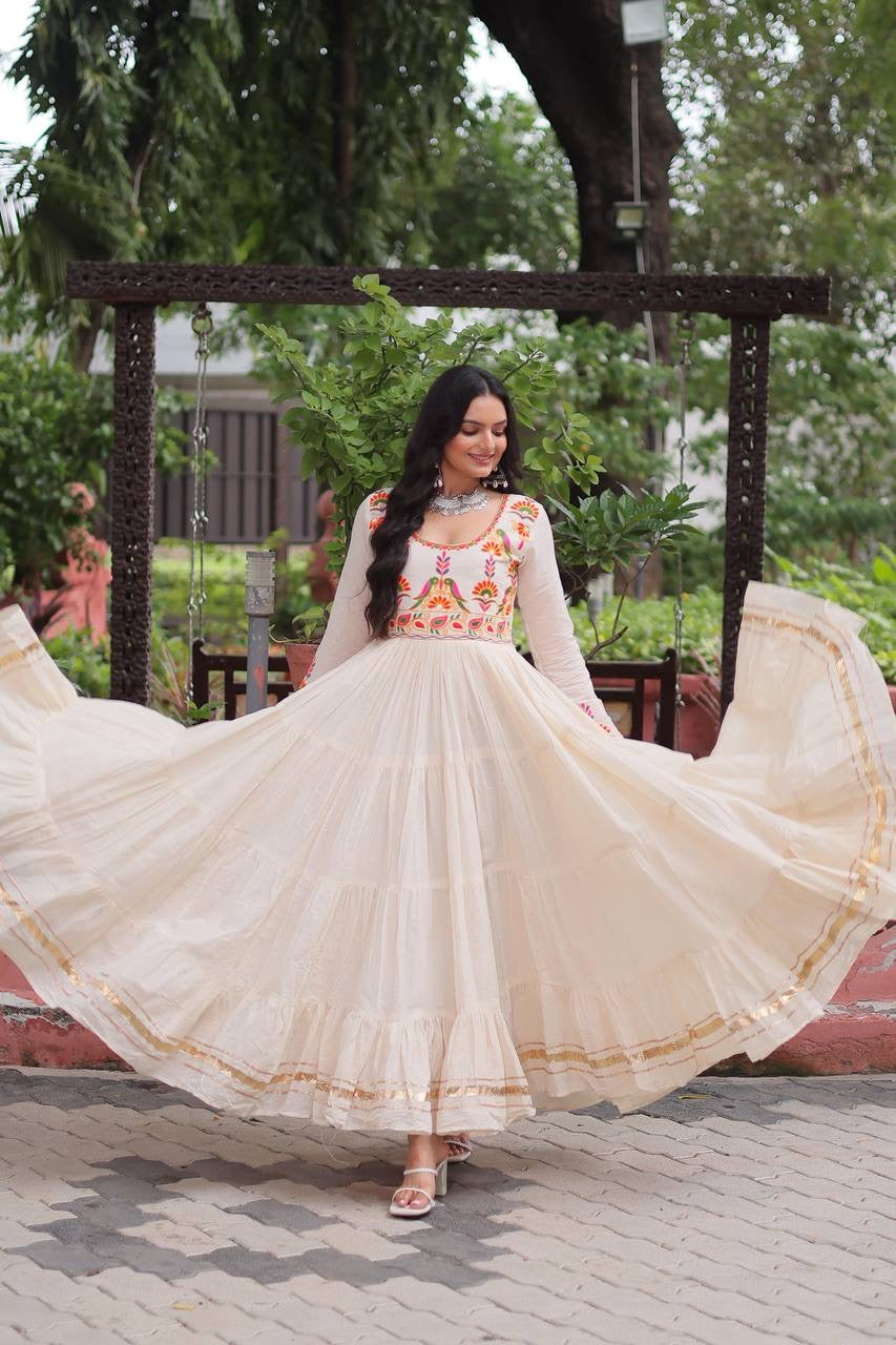 SHIVTRAA DESIGNING oF white LUXURY Navratri 2025 Premium Collection ✨