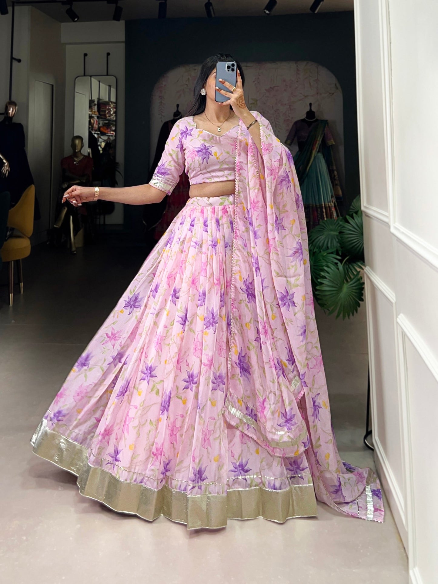 Shivtraa Lux - Unfold the beauty of silk and blooms Flower Designer Outfits