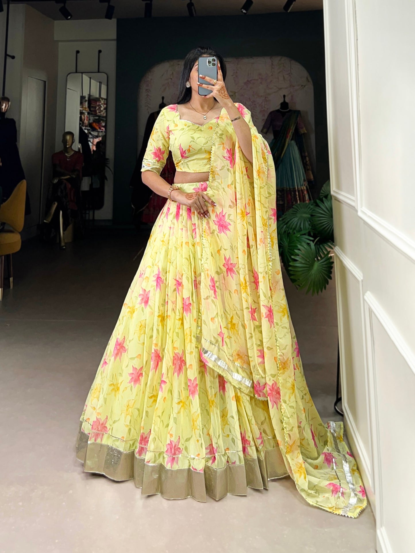 Shivtraa Lux - Unfold the beauty of silk and blooms Flower Designer Outfits