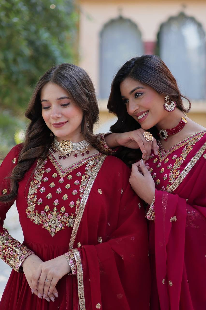 SHIVTRAA LUX GOWN-WITH-DUPATTA COLLECTIONS 2025 💃🏼
