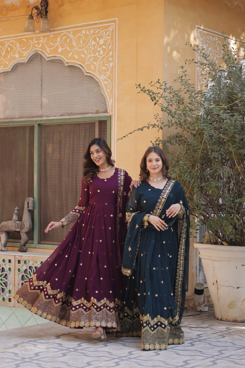 💃 Introducing the Shivtraa Lux Premium Designer Readymade Gown Collection 2025! 👜