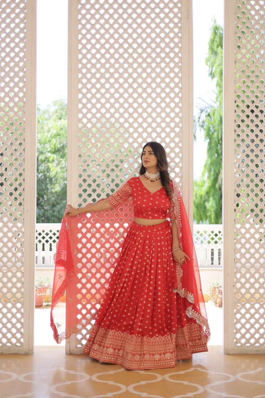 Any Occasion Perfect Functional Designer Worked Lehenga Choli Outfits