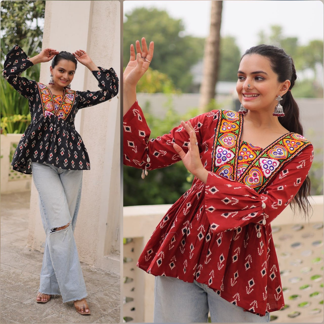 SHIVTRAA NAVRATRI DESIGNER DAILY WEAR TOP COLLECTION - 2025
