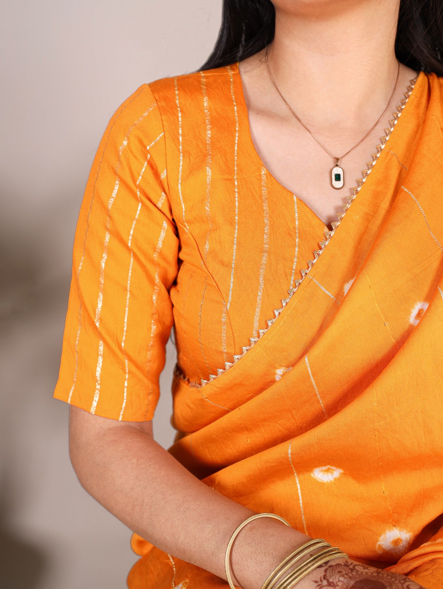 Introducing the Shivtraa Lux - where elegance meets ethereal charm in this enchanting Viscose Chanderi Saree!