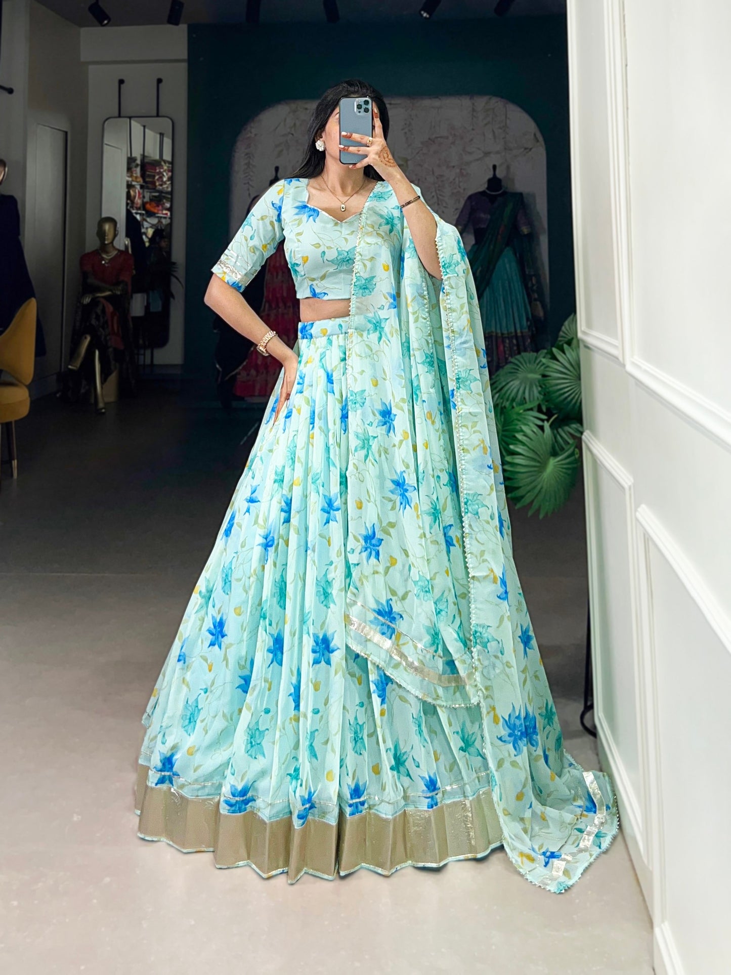 Shivtraa Lux - Unfold the beauty of silk and blooms Flower Designer Outfits