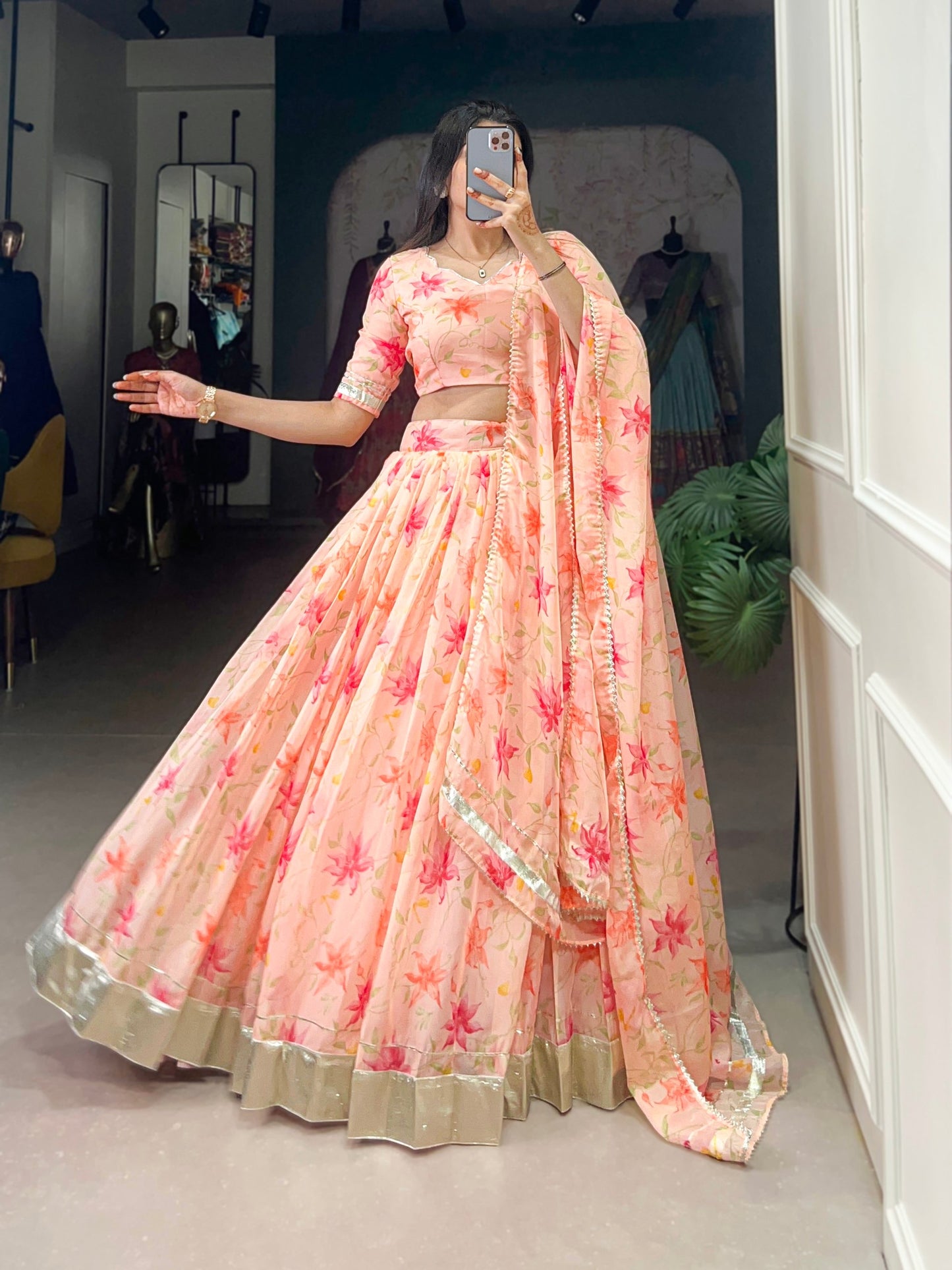 Shivtraa Lux - Unfold the beauty of silk and blooms Flower Designer Outfits
