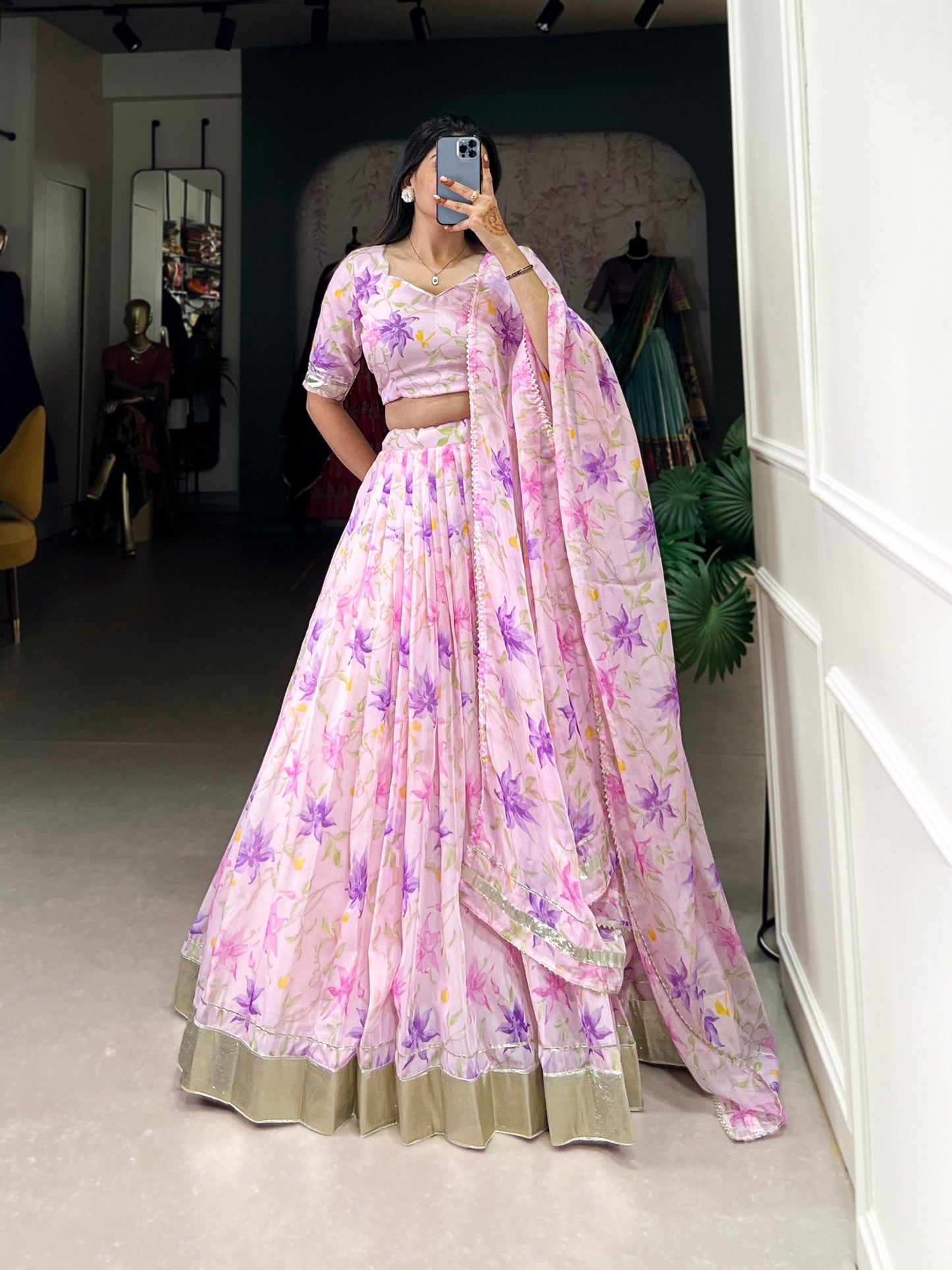 Shivtraa Lux - Unfold the beauty of silk and blooms Flower Designer Outfits