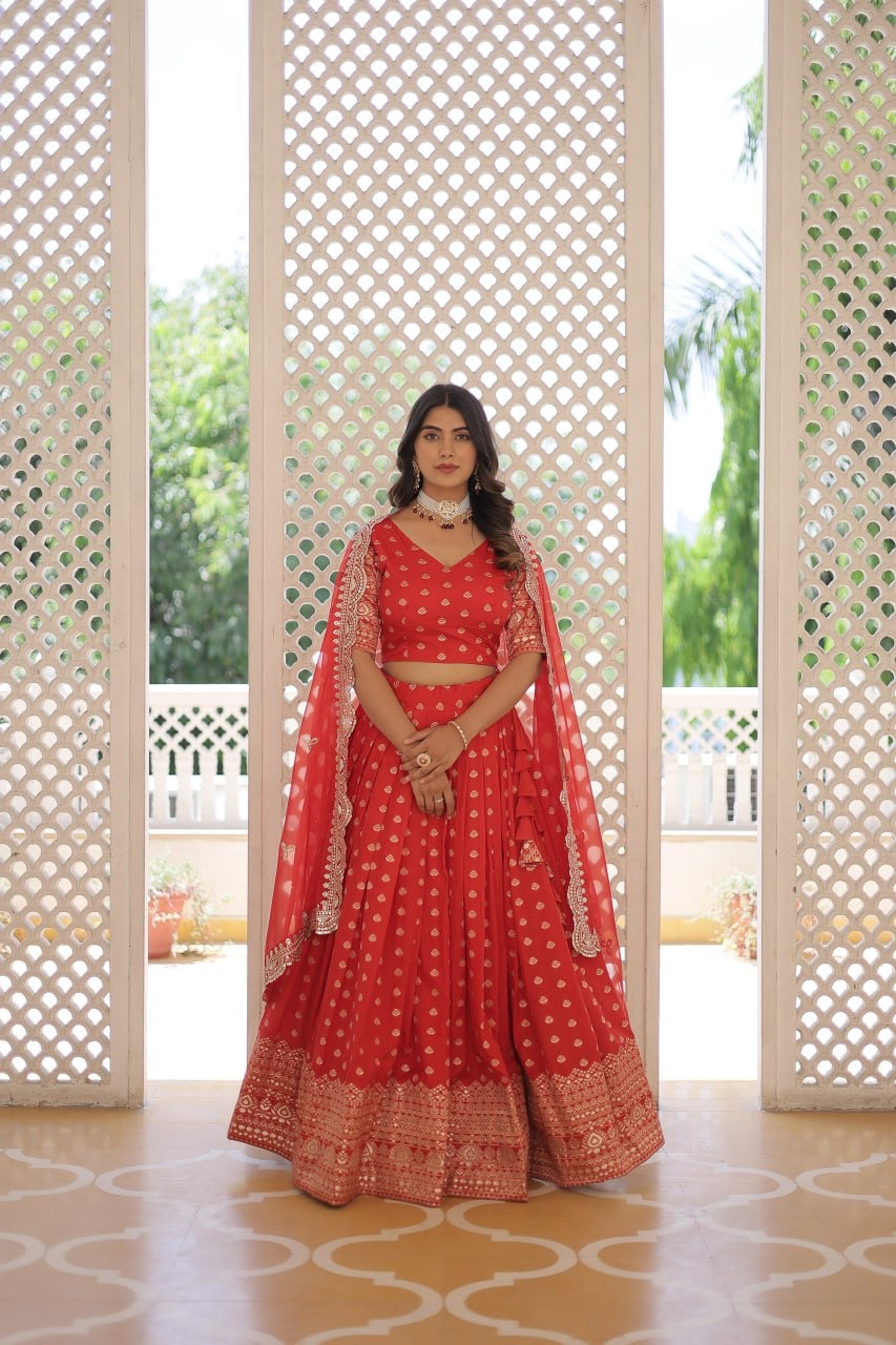 Any Occasion Perfect Functional Designer Worked Lehenga Choli Outfits