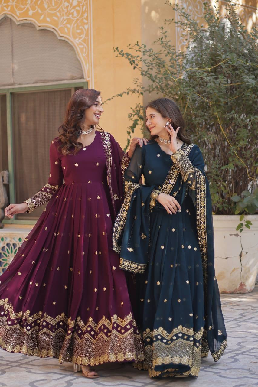 💃 Introducing the Shivtraa Lux Premium Designer Readymade Gown Collection 2025! 👜
