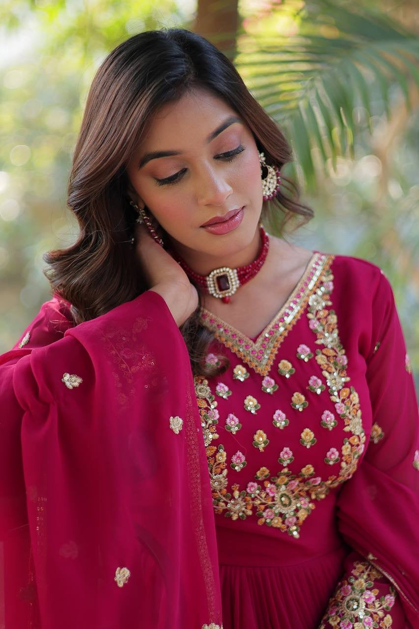 SHIVTRAA LUX GOWN-WITH-DUPATTA COLLECTIONS 2025 💃🏼