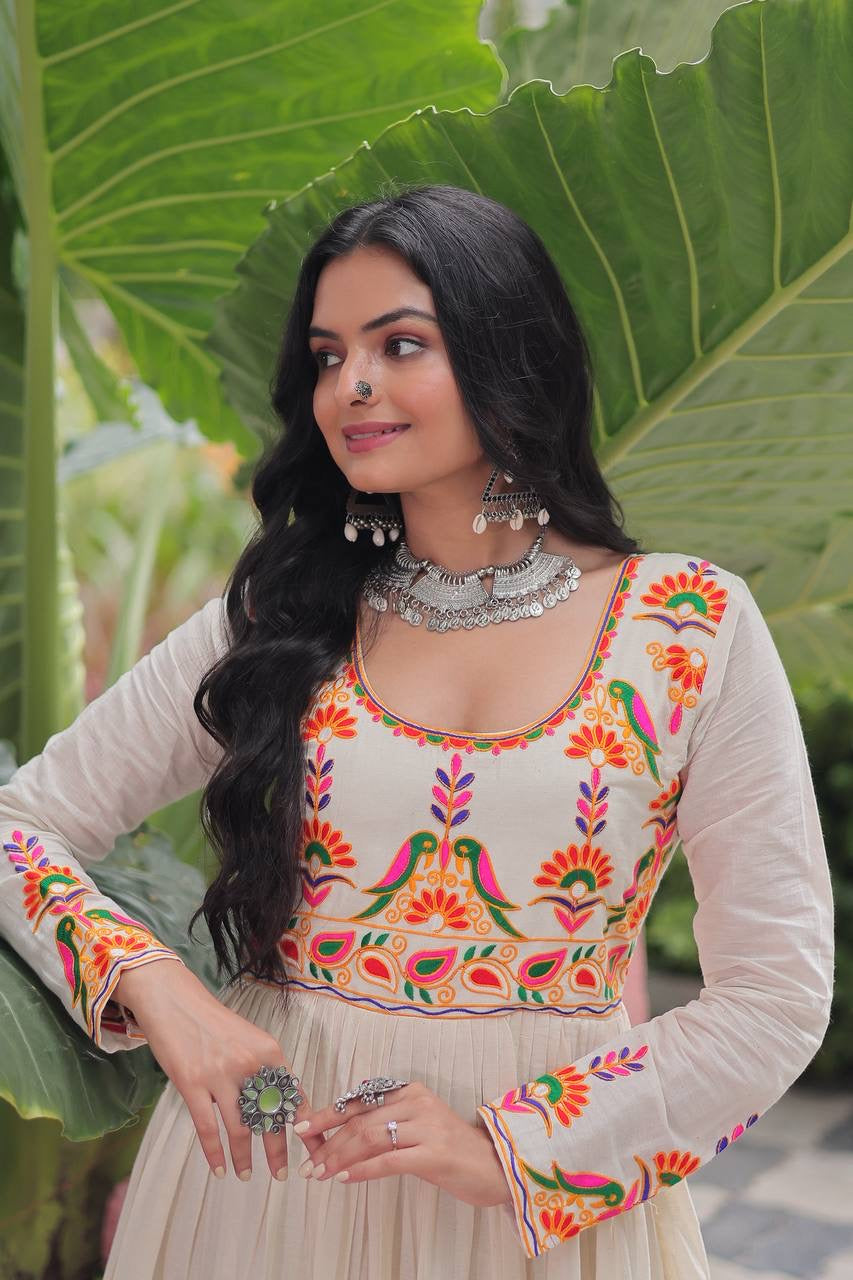 SHIVTRAA DESIGNING oF white LUXURY Navratri 2025 Premium Collection ✨