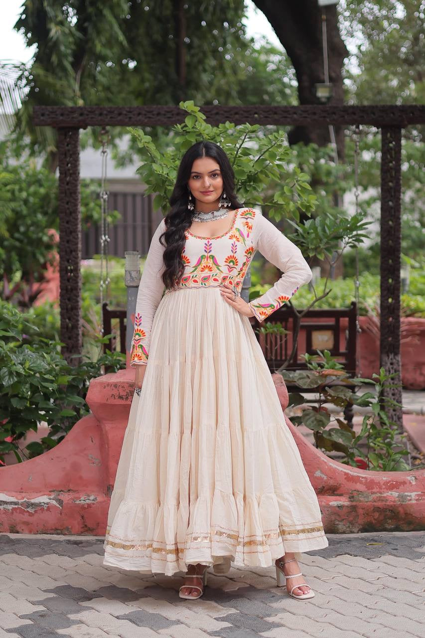 SHIVTRAA DESIGNING oF white LUXURY Navratri 2025 Premium Collection ✨