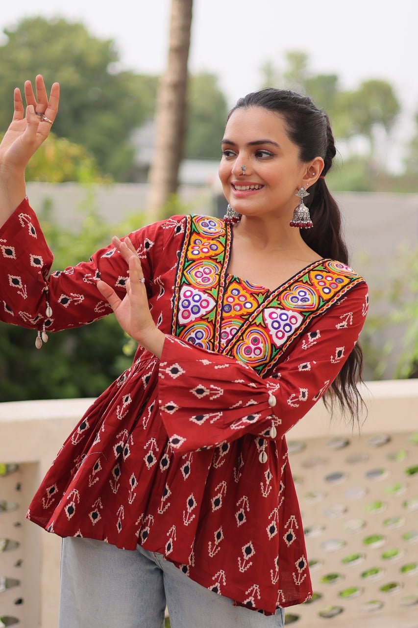 SHIVTRAA NAVRATRI DESIGNER DAILY WEAR TOP COLLECTION - 2025