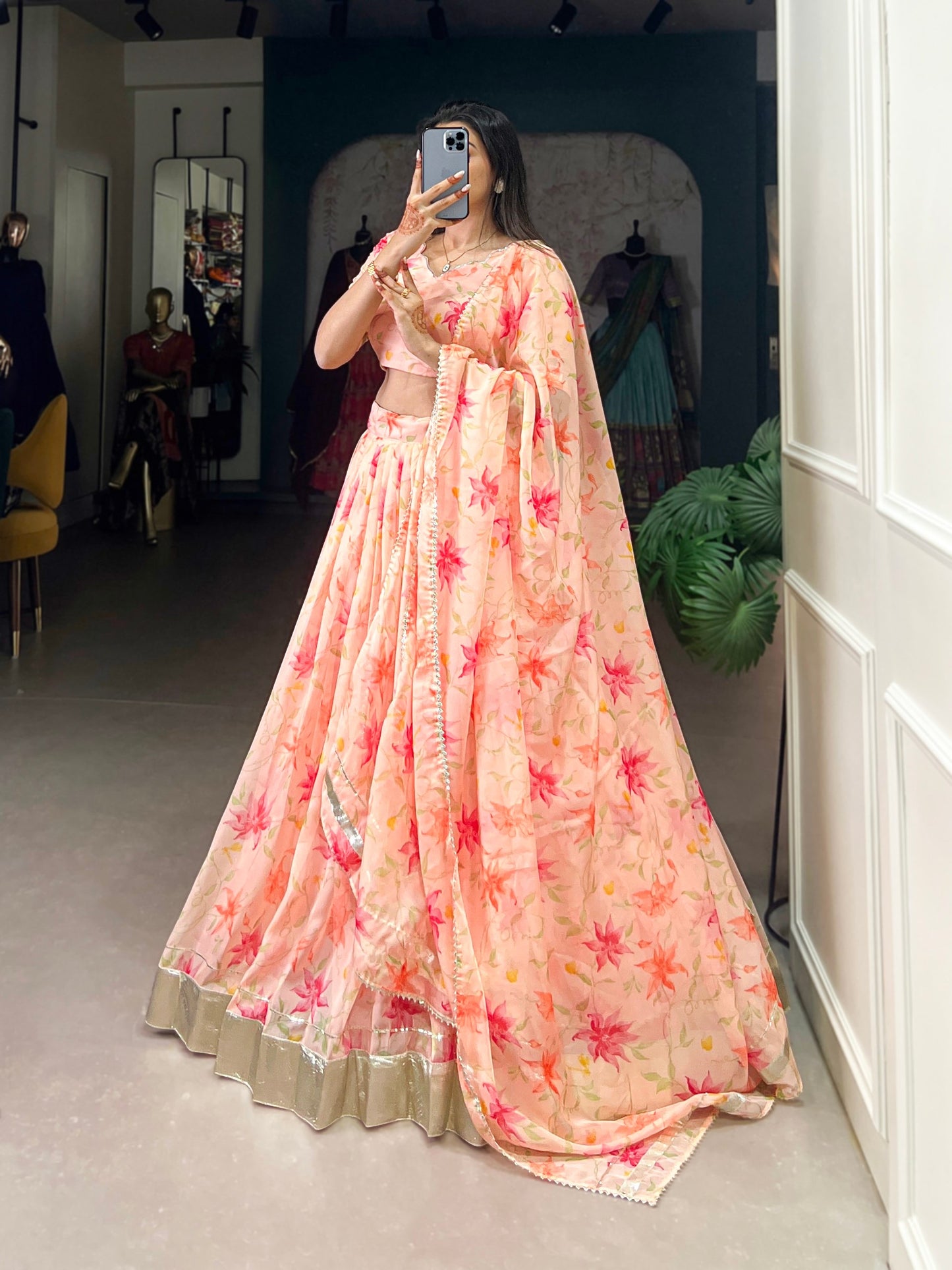 Shivtraa Lux - Unfold the beauty of silk and blooms Flower Designer Outfits