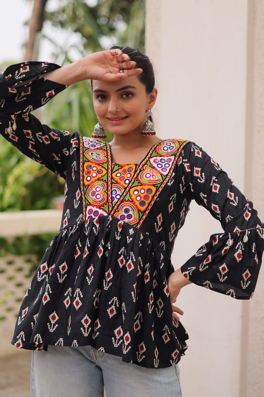 SHIVTRAA NAVRATRI DESIGNER DAILY WEAR TOP COLLECTION - 2025
