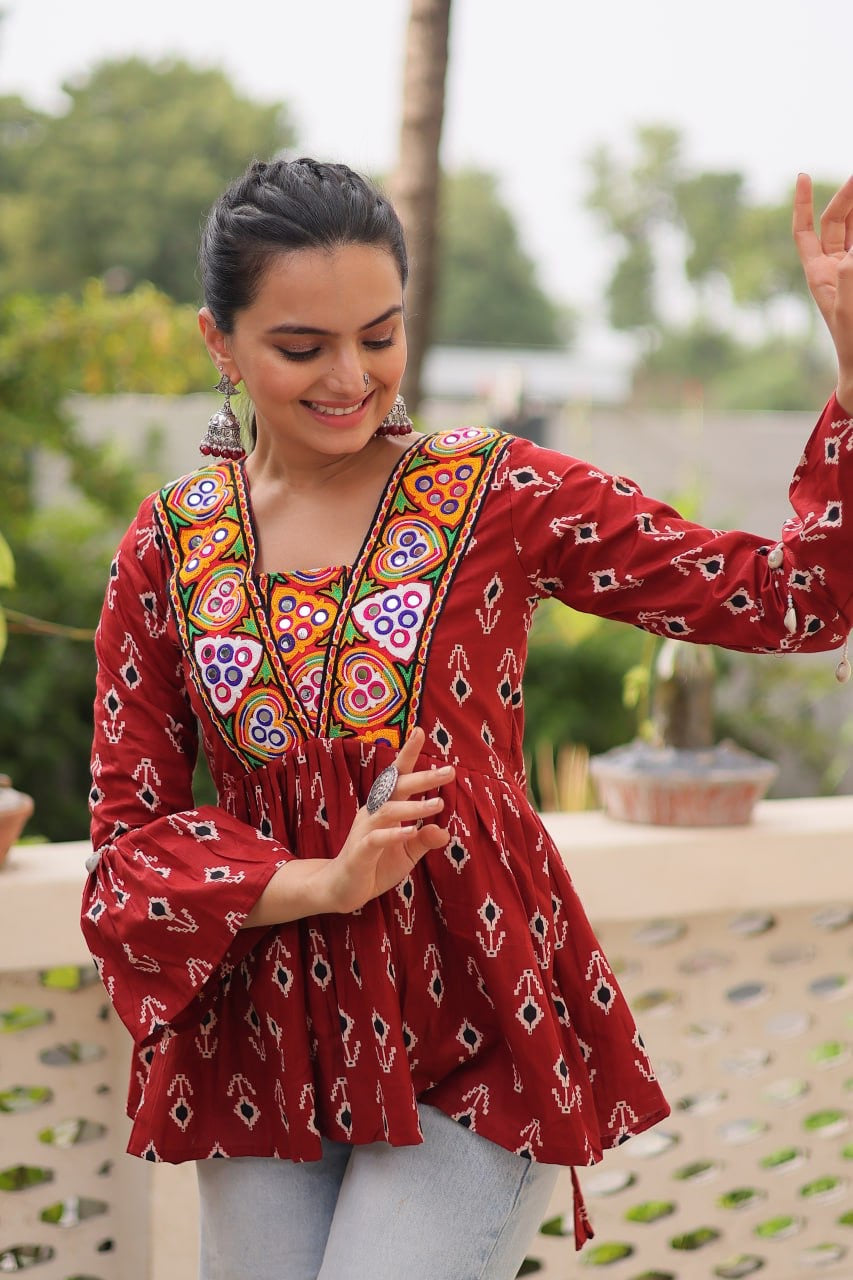 SHIVTRAA NAVRATRI DESIGNER DAILY WEAR TOP COLLECTION - 2025