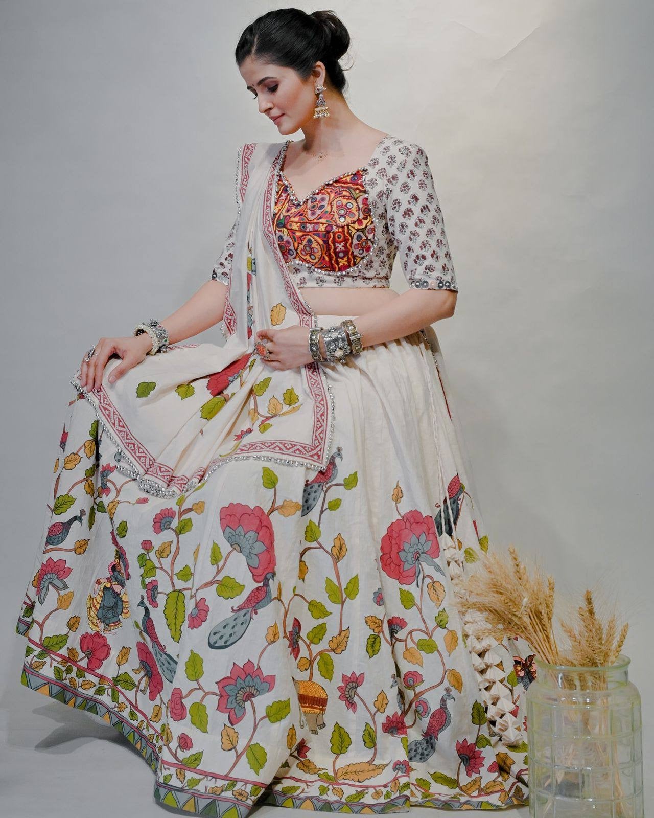 Shivtraa Lux Presents Big Flair 6 Meter Navratri Special Lehenga Choli, Feel the Festive Spirit.