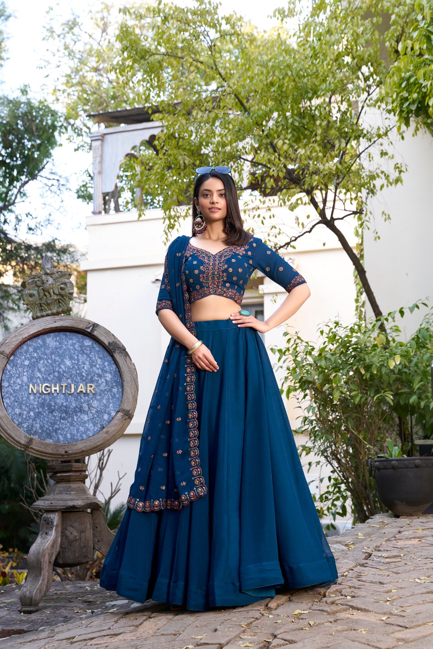 Shivtraa Lux Designer Georgette Worked Lehenga Collection 2025