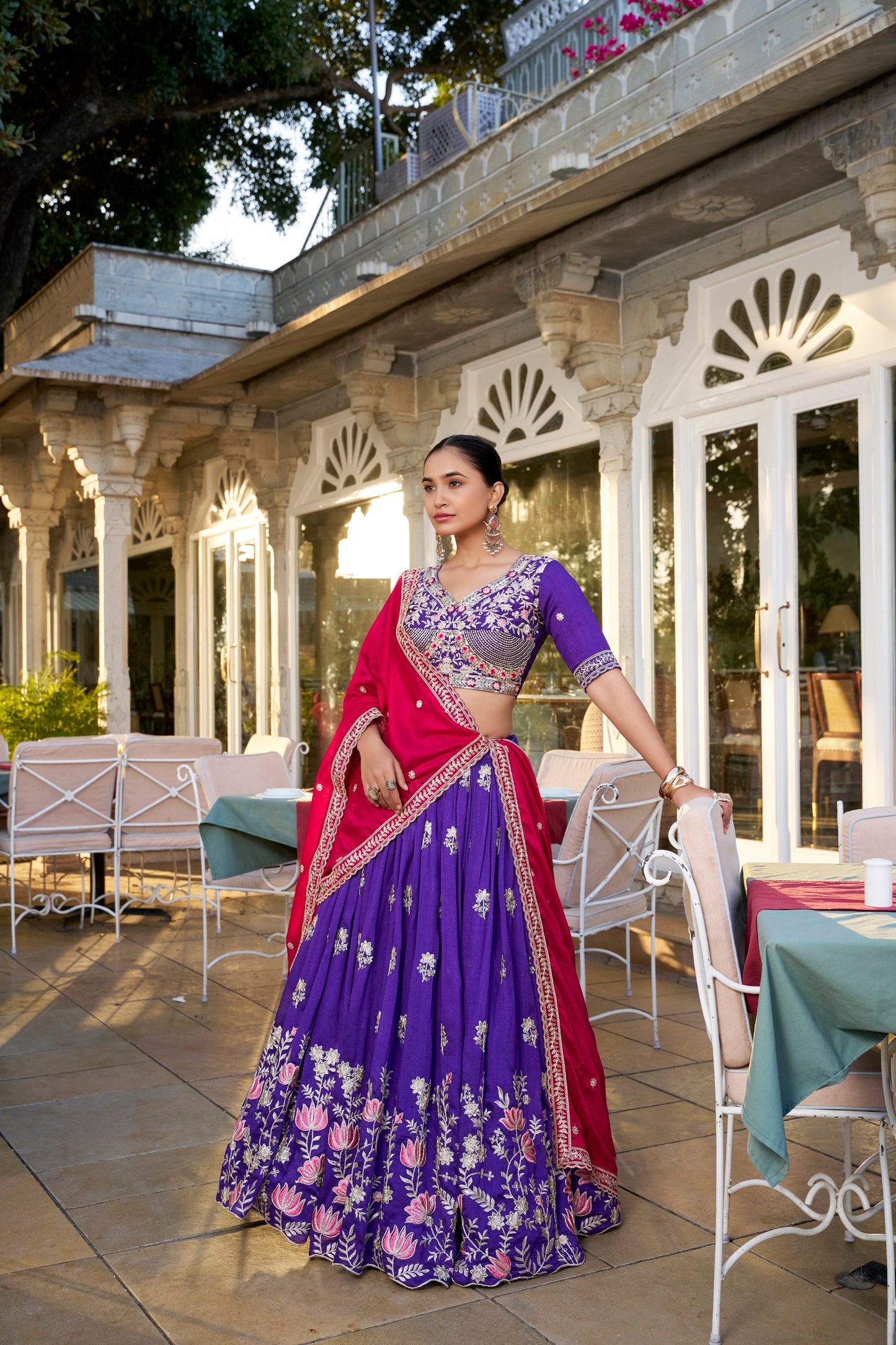 Shivtraa Lux presents a stunning lehenga that embodies timeless artistry and unparalleled elegance.