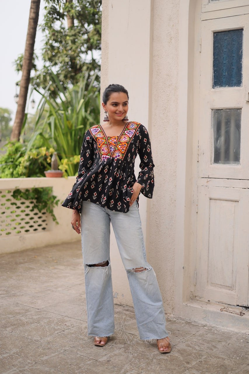 SHIVTRAA NAVRATRI DESIGNER DAILY WEAR TOP COLLECTION - 2025