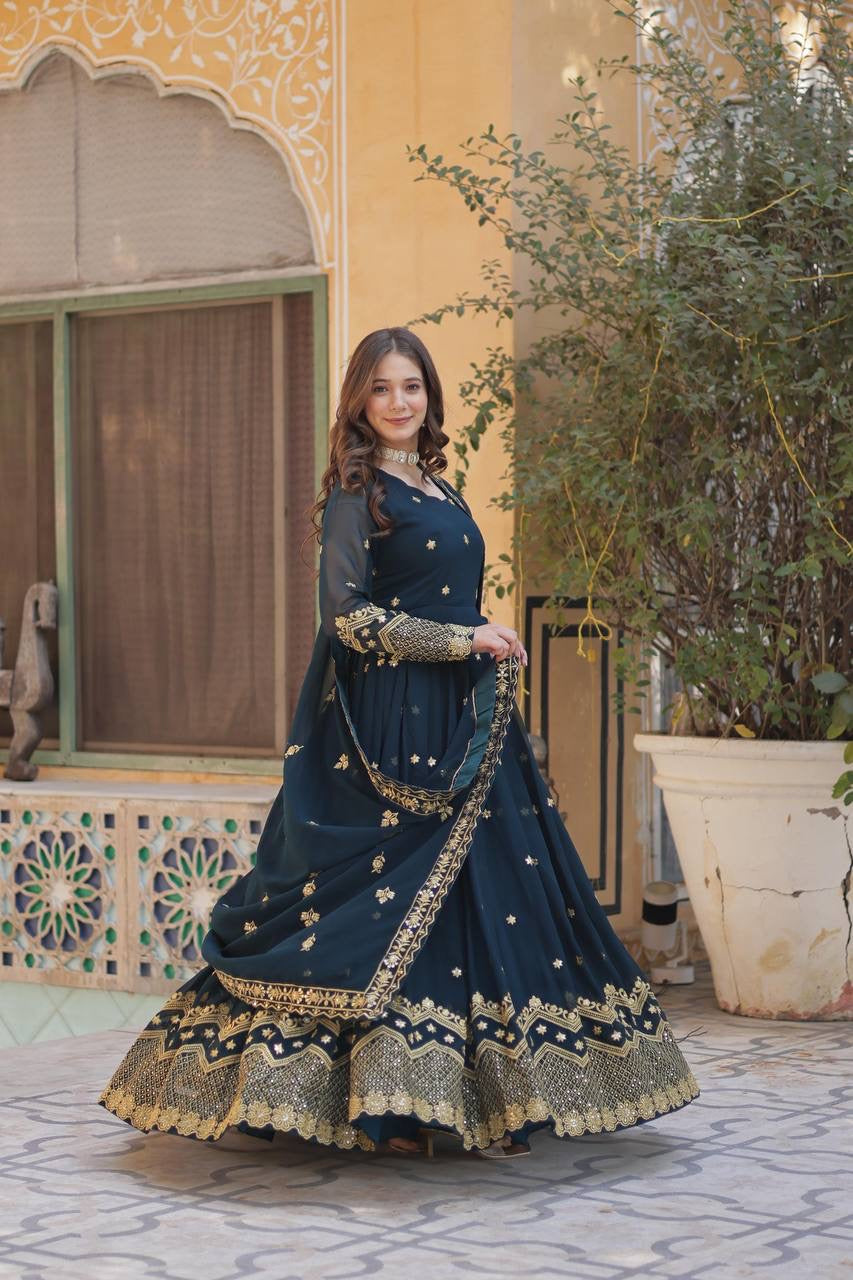 💃 Introducing the Shivtraa Lux Premium Designer Readymade Gown Collection 2025! 👜