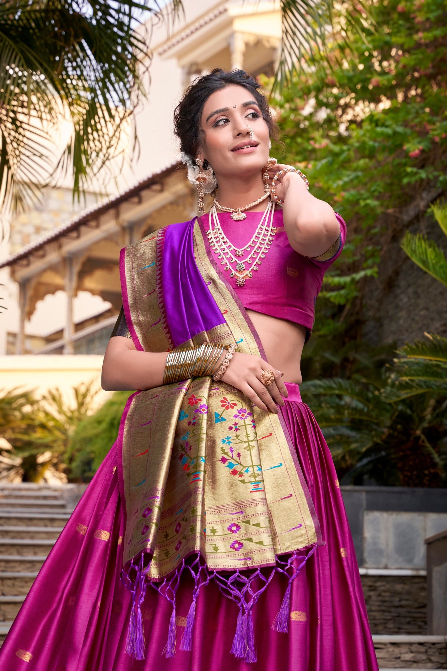 Shivtraa Paithani Silk Lehenga Choli 2025