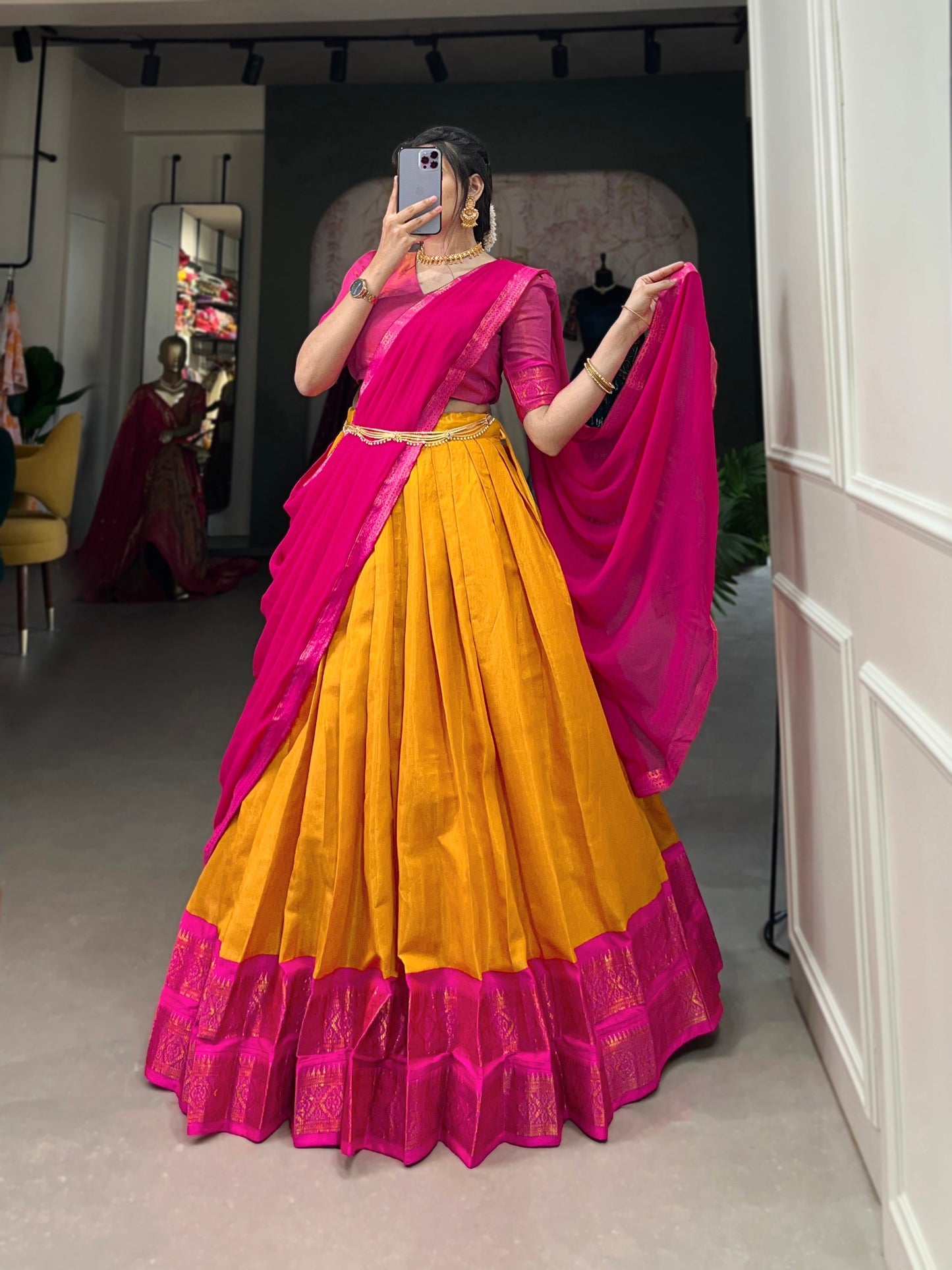 Kanchipuram Heritage silk Lehenga Choli and this season of new design ever