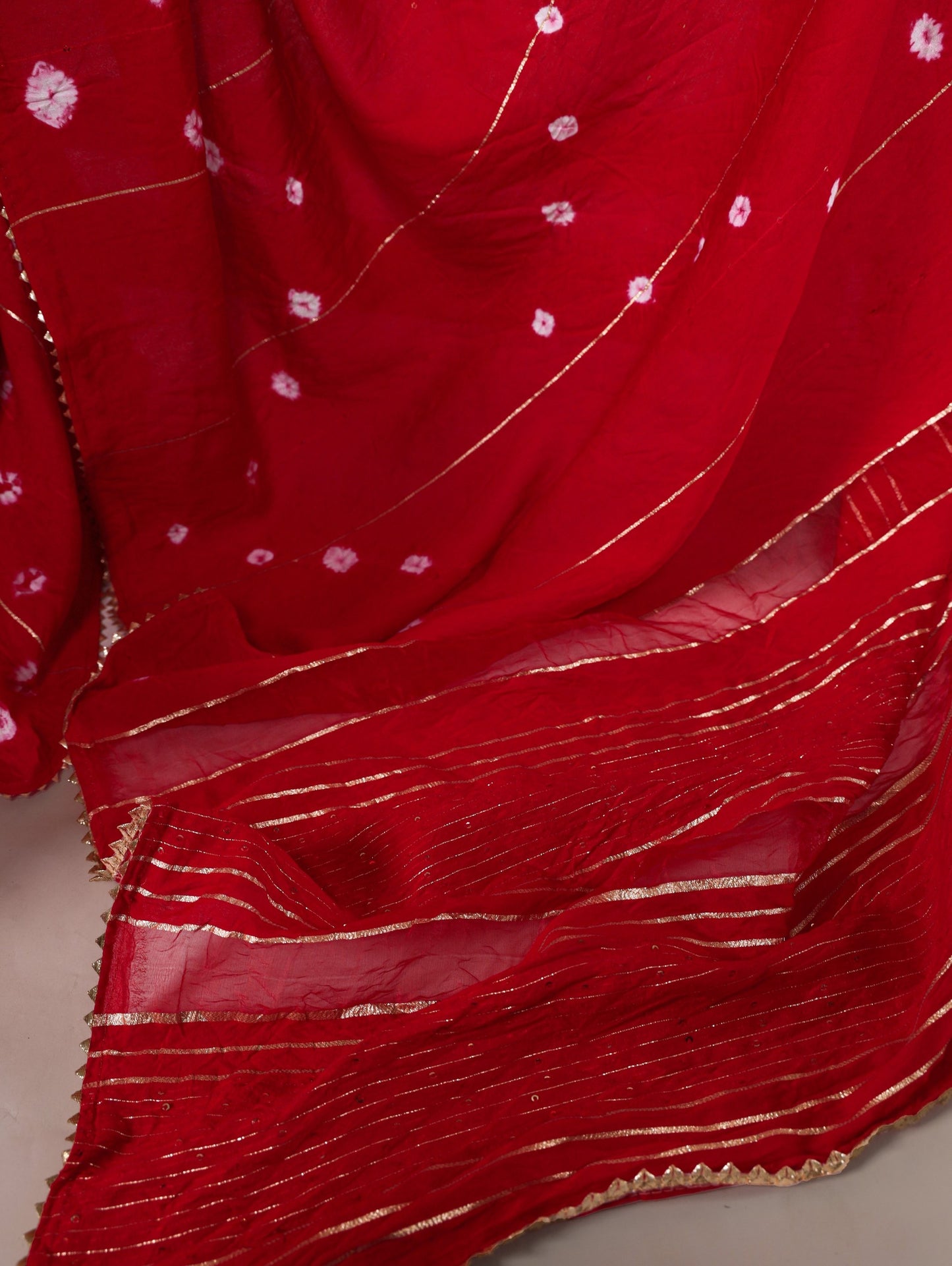 Introducing the Shivtraa Lux - where elegance meets ethereal charm in this enchanting Viscose Chanderi Saree!