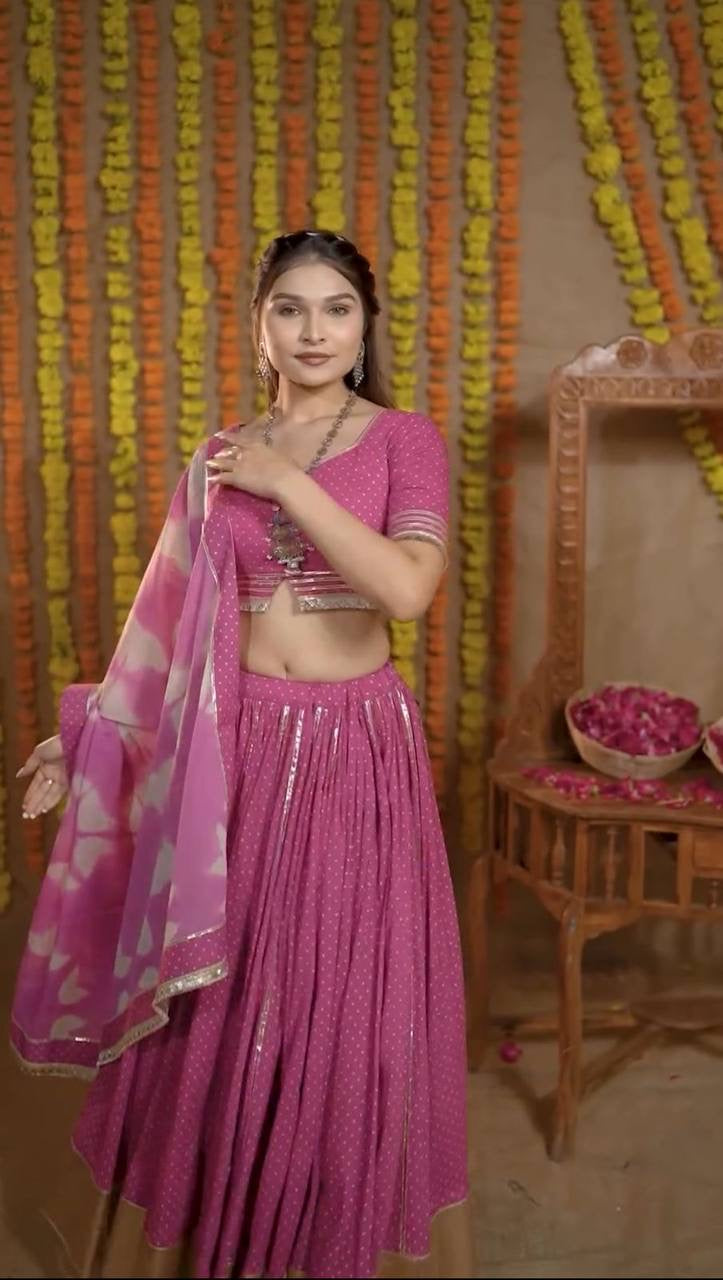 Introducing Our Navratri Special Lehenga Choli Set With a Grand 6 Meter Flair, Designed for Every Garba Spin! 🌟