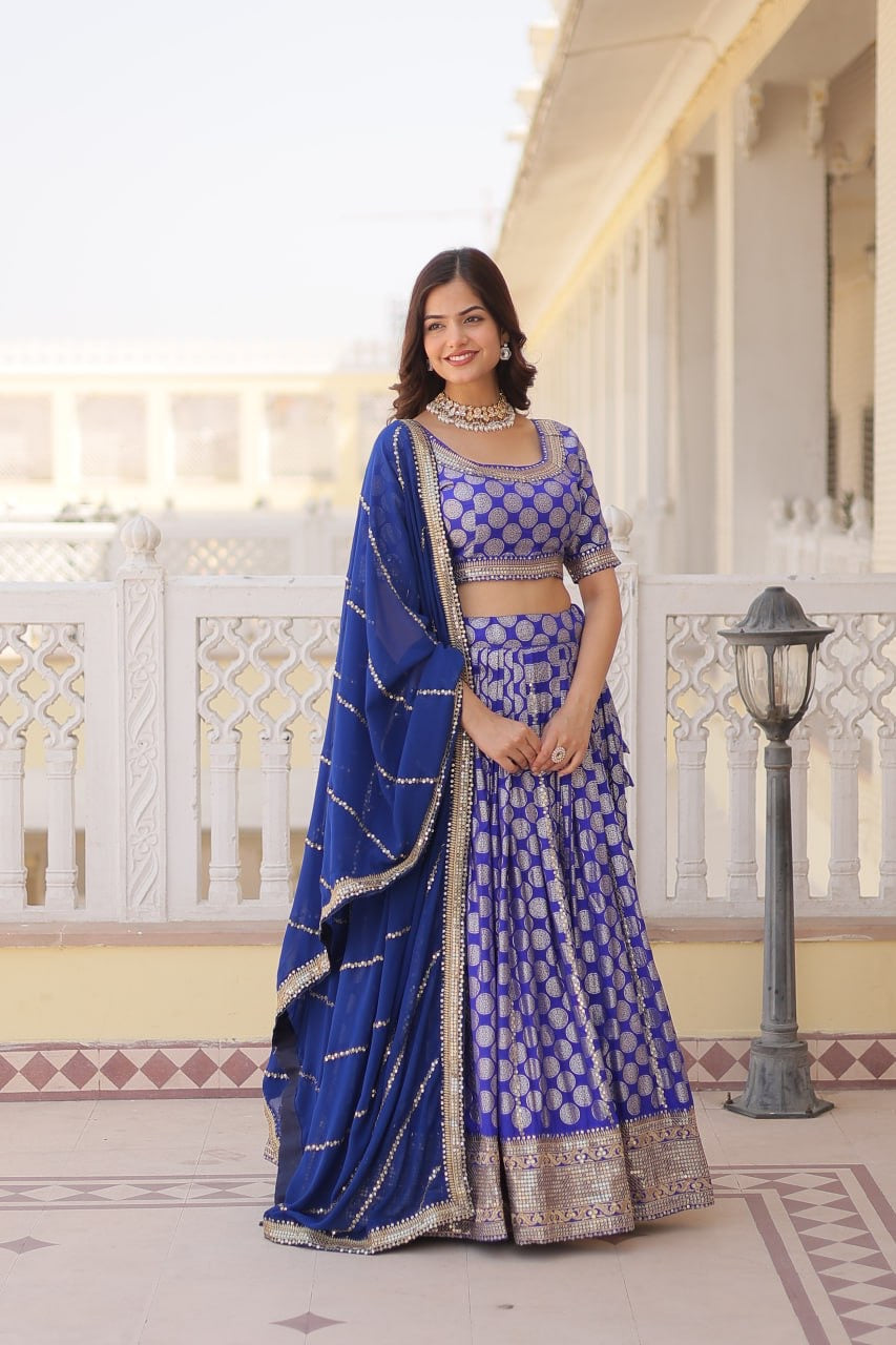 Traditional Designer Worked Functional Wedding Lehenga Choli Special Occasional