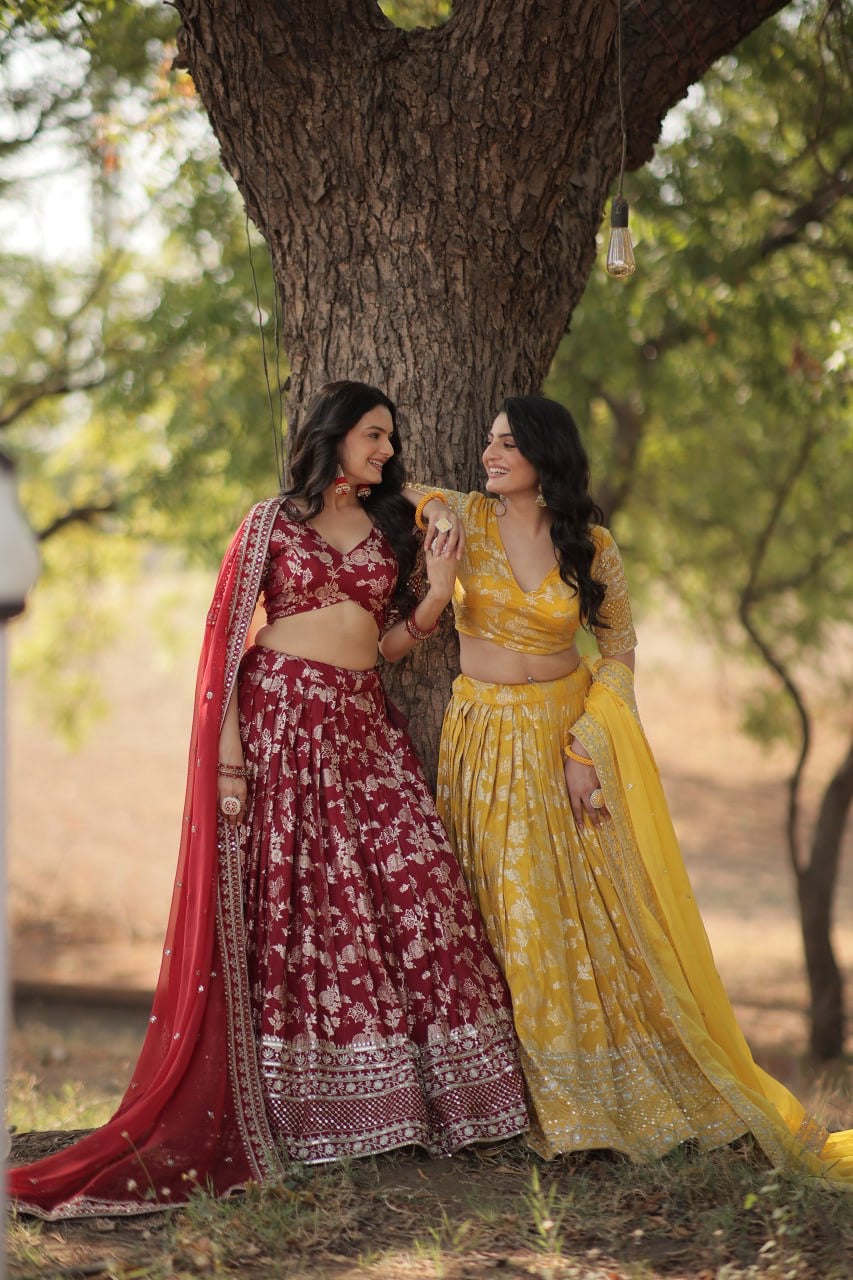 A Wedding Blend Perfect Designer Lehenga Choli To Glam Looks