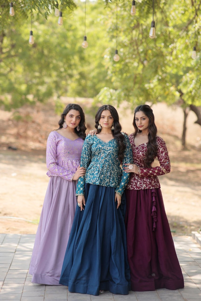 Newly Just Launched With Limited Edition Designer Lehengacholi