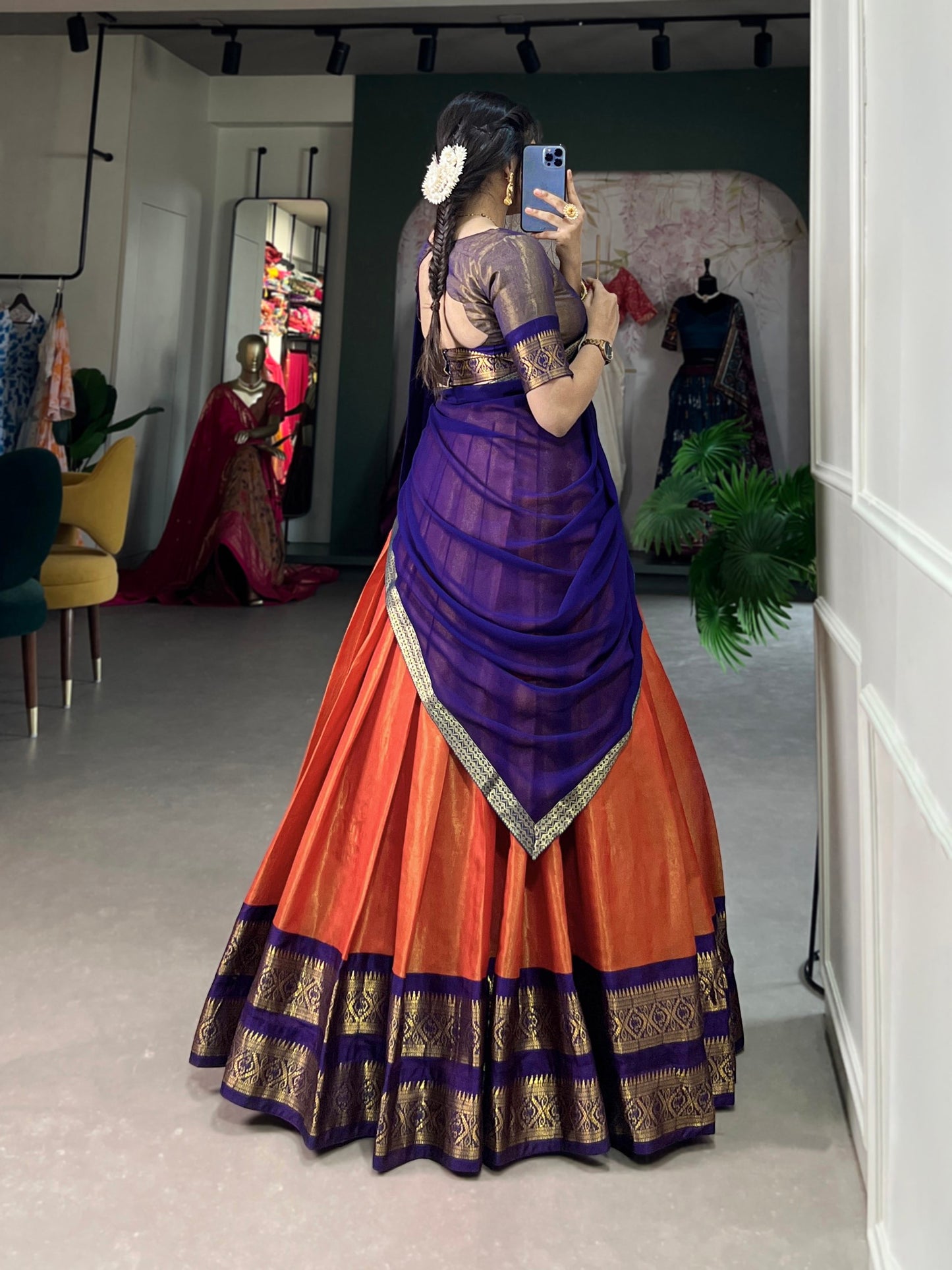 Kanchipuram Heritage silk Lehenga Choli and this season of new design ever