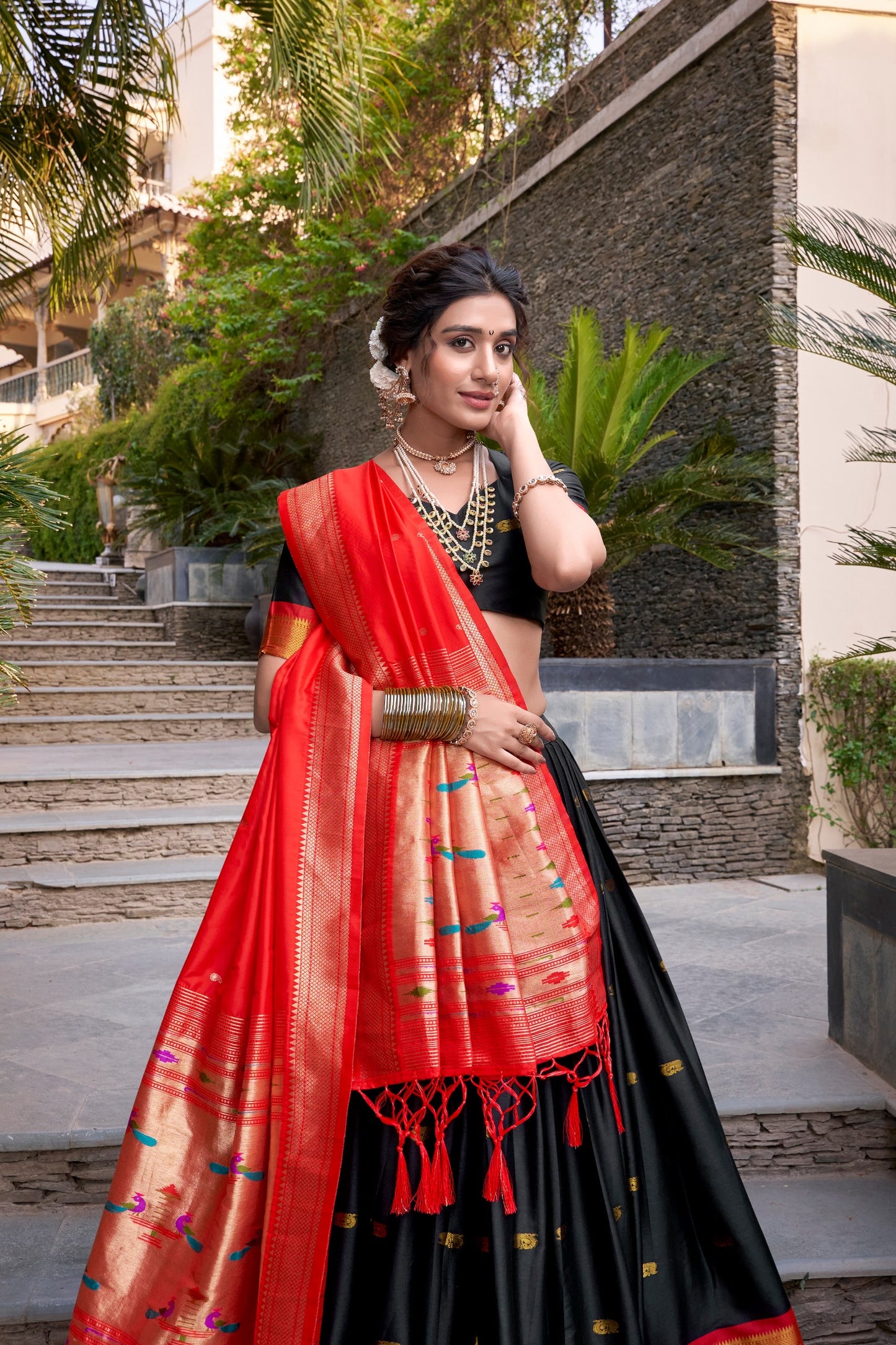 Shivtraa Paithani Silk Lehenga Choli 2025