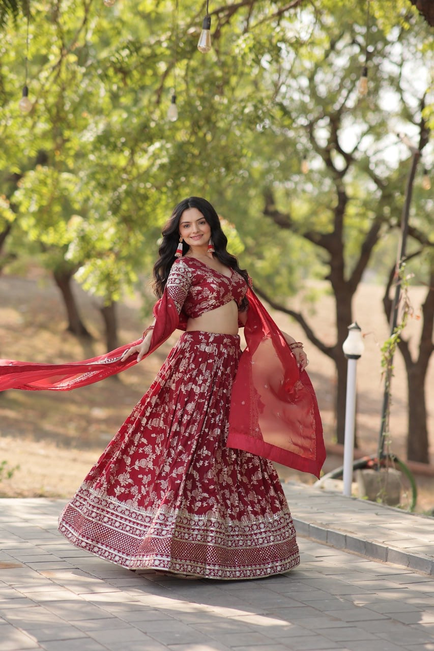 A Wedding Blend Perfect Designer Lehenga Choli To Glam Looks