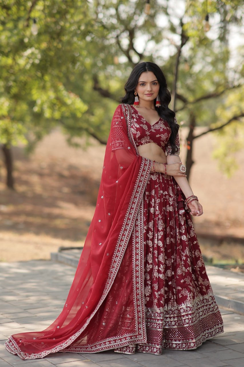 A Wedding Blend Perfect Designer Lehenga Choli To Glam Looks