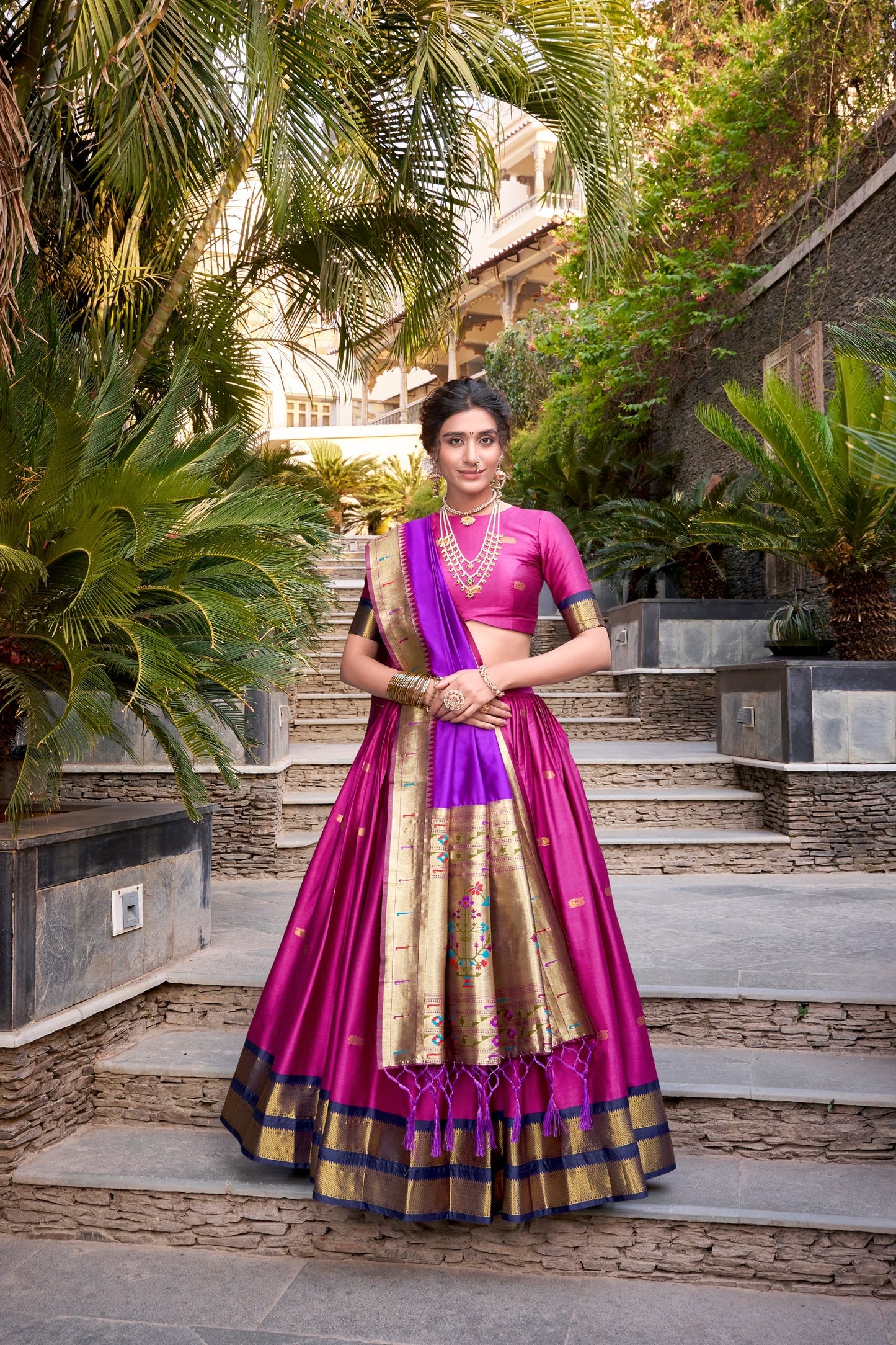 Shivtraa Paithani Silk Lehenga Choli 2025