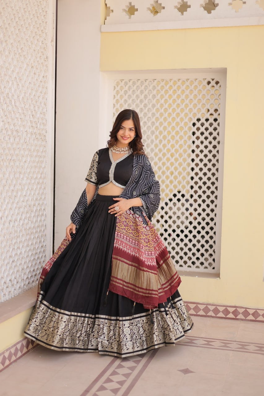 Three Designer Timeless Trends Wedding Functional Lehenga Choli