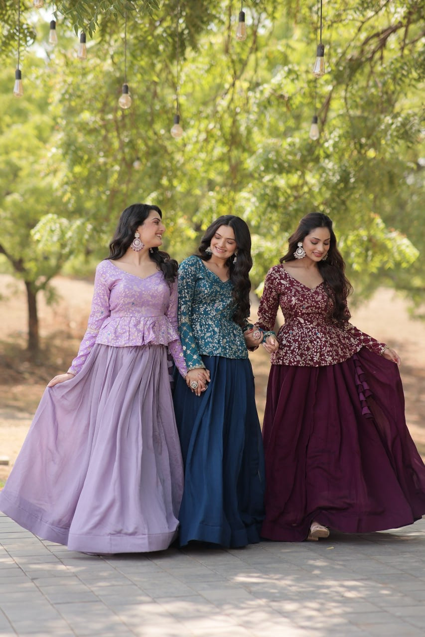 Newly Just Launched With Limited Edition Designer Lehengacholi