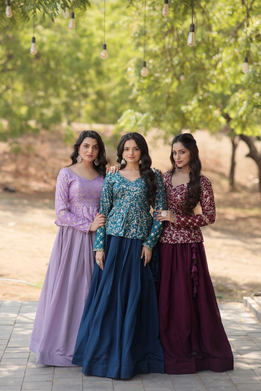 Newly Just Launched With Limited Edition Designer Lehengacholi