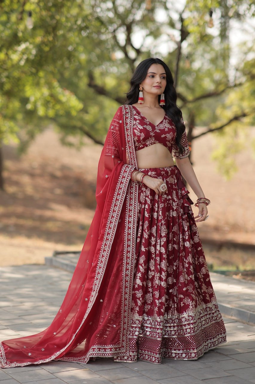 A Wedding Blend Perfect Designer Lehenga Choli To Glam Looks